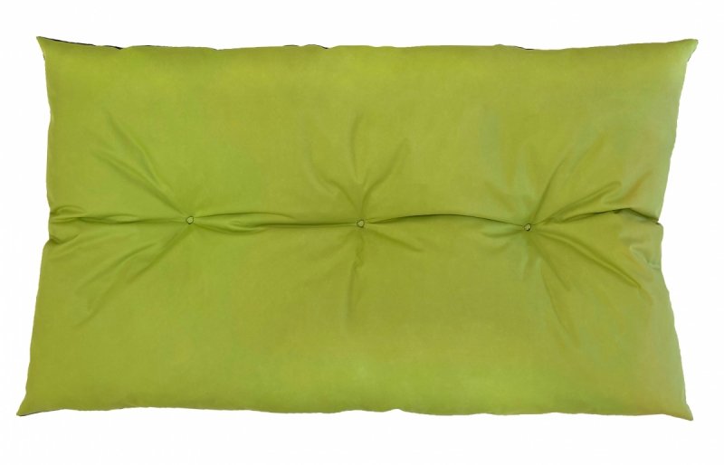 Poduszka ogrodowa na paletę huśtawkę 120x60 wz. Limonka