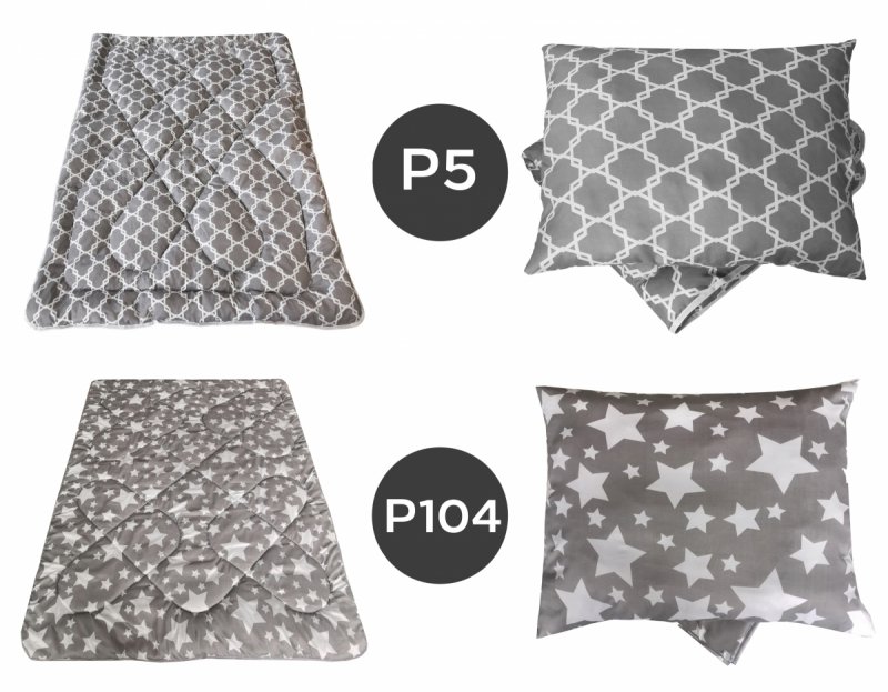 Kołdra poliestrowa całoroczna 140x200 + 1 poduszka 50x60 ProduktPolski