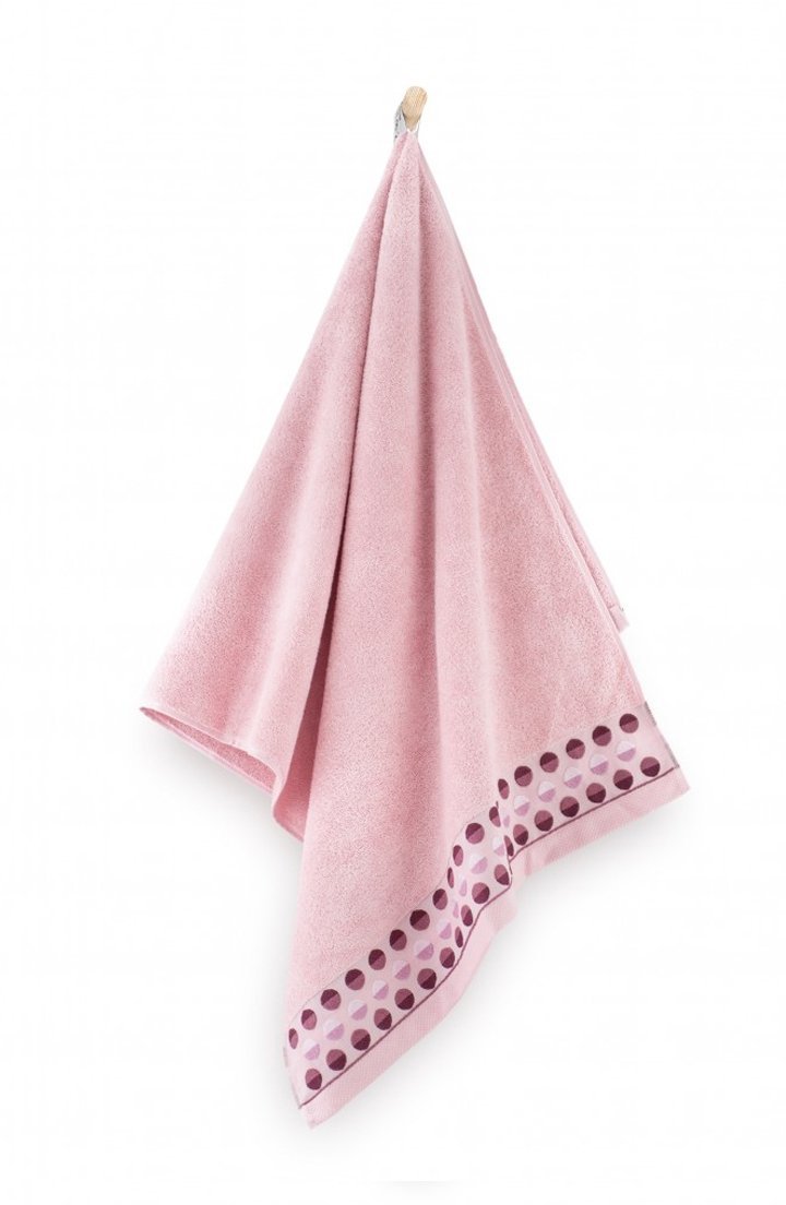 Ręcznik z bawełny egipskiej ZEN 2 50x90 wz. goździk