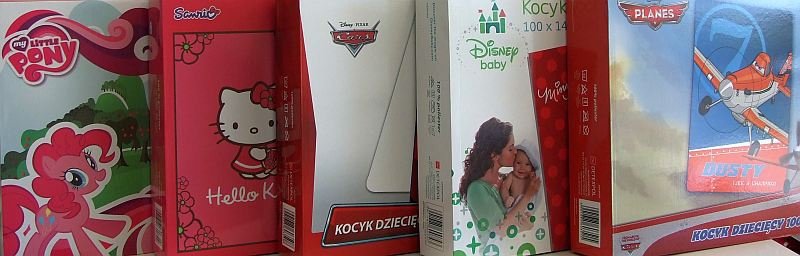 Koc Disney rozmiar 100x140 w pudełku wz. Samoloty