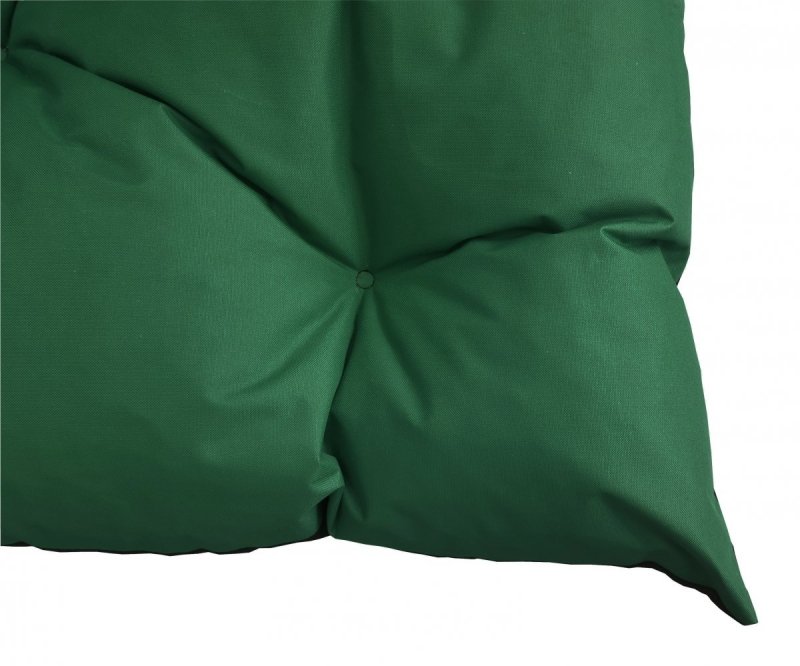 Duży komplet poduszek ogrodowych na palety wz. Butelkowa zieleń