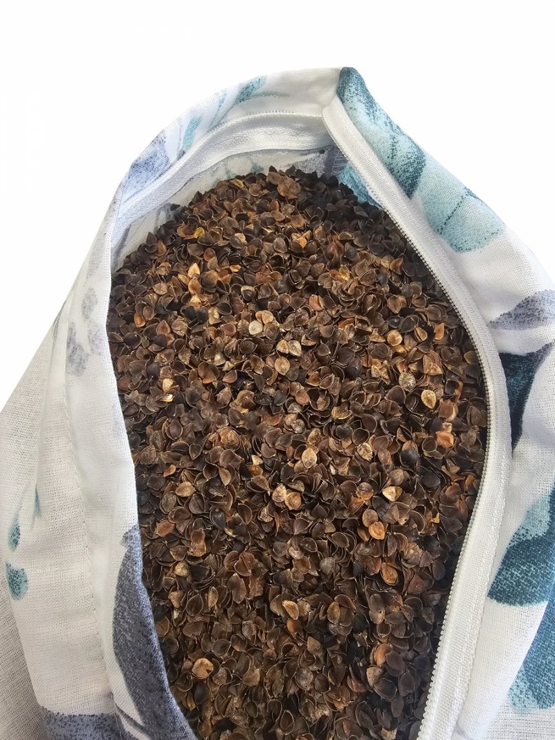 Poduszka z łuską gryki 40x60 wz. 3 roślinki