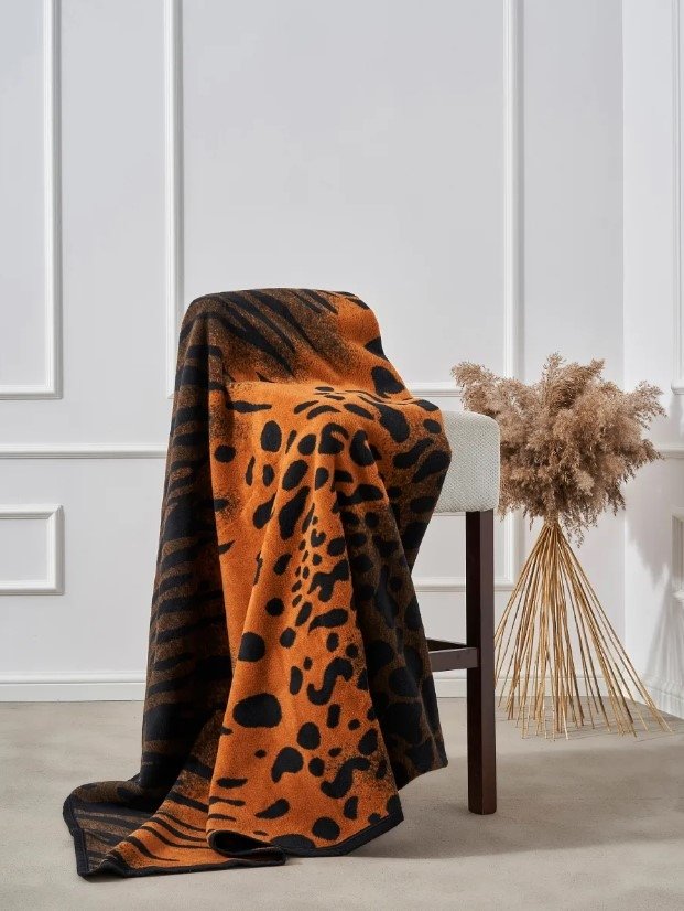 Koc Bawełniany 150x200 wz. 2150-1 Tygrys