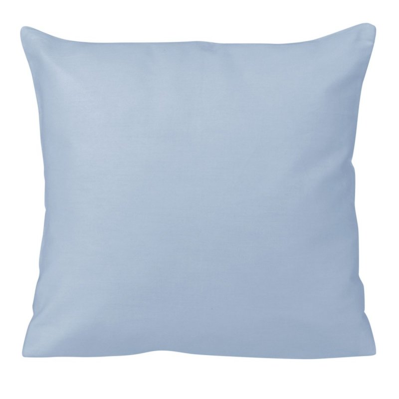 Poszewka na poduszkę 40x40 - 100% bawełna satynowa DARYMEX, zapięcie na zamek wz. niebieski