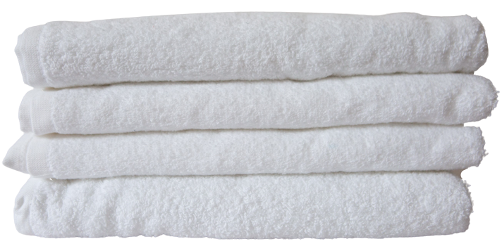 Ręcznik frotte RIMINI 30x50 wz. biały