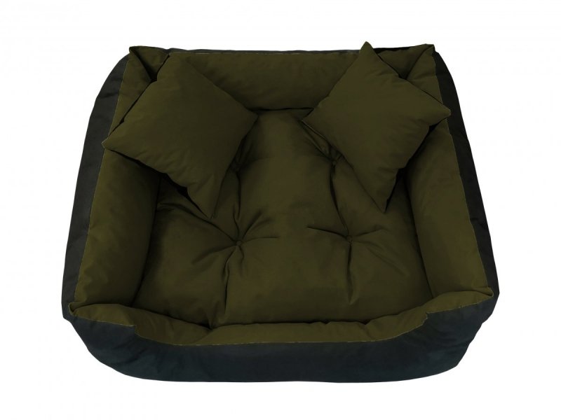Legowisko dla psa typu kojec 75x65 cm wz. khaki