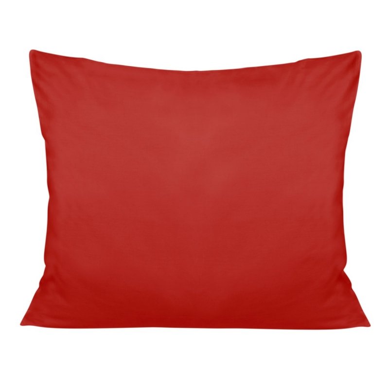 Poszewka na poduszkę 70x80 - 100% bawełna satynowa DARYMEX, zapięcie na zamek wz. czerwony 029