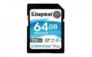 KINGSTON SDXC 64GB CANVAS GO! PLUS