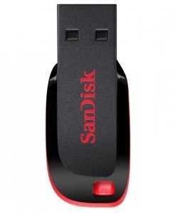 Pendrive SanDisk CRUZER BLADE SDCZ50-032G-B35 (32GB; USB 2.0; kolor czarny)