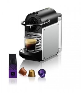 Ekspres DeLonghi EN124.S Nespresso Pixie (WYPRZEDAŻ)