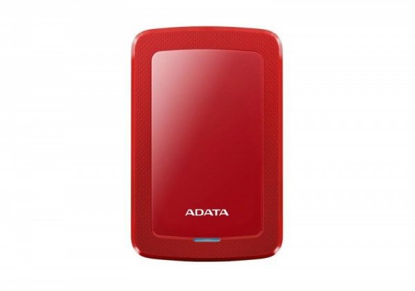 Dysk zewnętrzny HDD ADATA HV300 AHV300-2TU31-CRD (2 TB; 2.5&quot;; USB 3.1; 8 MB; 7200 obr/min; kolor czerwony)
