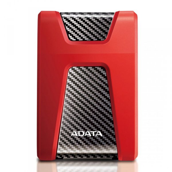 Dysk zewnętrzny HDD ADATA HD650 (2TB; 2.5&quot;; USB 3.2; czerwony)