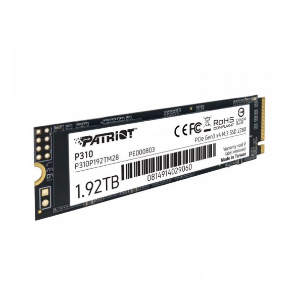 PATRIOT Viper P310 1,92TB M.2 2280 PCI-E x4 Gen3 NVMe