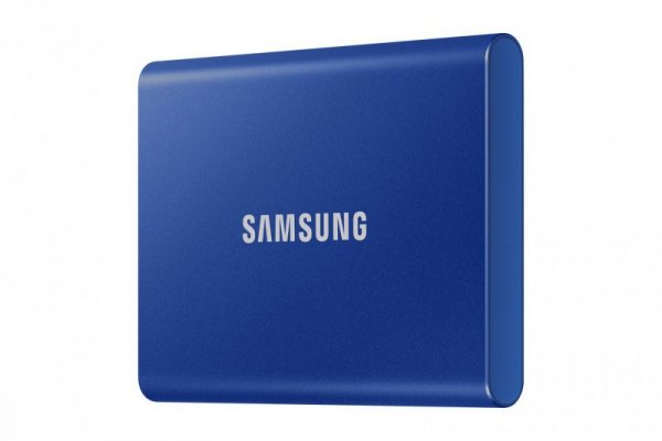 Dysk zewnętrzny SSD Samsung T7 (500GB; USB 3.2; niebieski; MU-PC500H/WW)