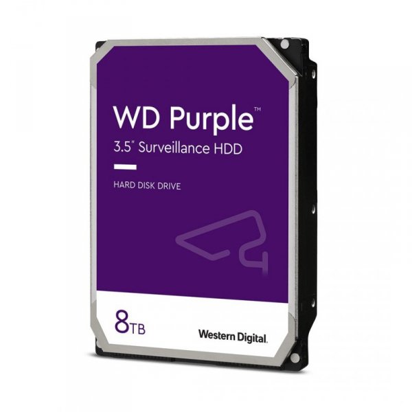 Dysk HDD WD Purple WD84PURZ (8 TB ; 3.5&quot;; 128 MB; 5640 obr/min)
