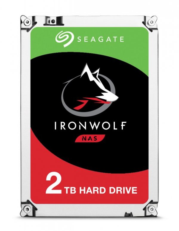Dysk HDD Seagate IronWolf ST2000VN004 (2 TB ; 3.5&quot;; 64 MB; 5900 obr/min)