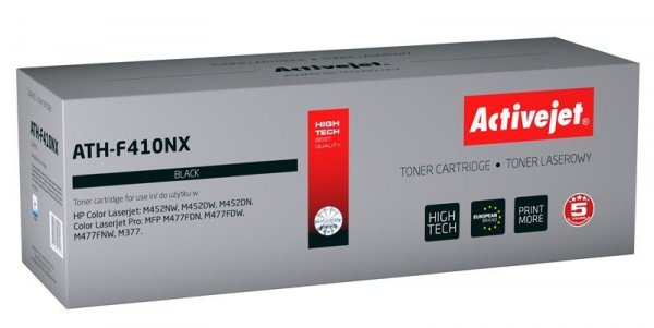 Toner Activejet ATH-F410NX (zamiennik HP 410X CF410X; Supreme; 6500 stron; czarny)