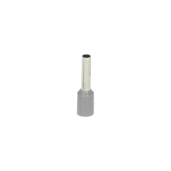 Tulejka izolowana, przekrój maksymalny 2,5mm2, długość miedzianej tulejki 10mm, 100 sztuk.,OR-KK-8100/2,5/10