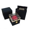 Pudełeczko Walentynkowe Rose Treasure Box na biżuterię mydlana Wieczna Róża Obrotowe PDOZ26CZ