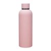 Bidon, butelka termiczna 500ML, stal nierdzewna z powłoką SOFT TOUCH jasny róż BD46R