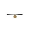 NASZYJNIK CHOKER RZEMYK - CZERŃ  N530CZ