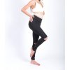 Sportowe Legginsy Fitness Trening Czarne M LEG19M