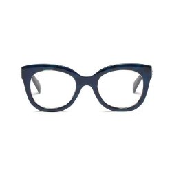 OKULARY ZERÓWKI RETRO GRANATOWE OK130GRAN