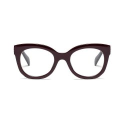 OKULARY ZERÓWKI RETRO BRĄZOWE OK130BR