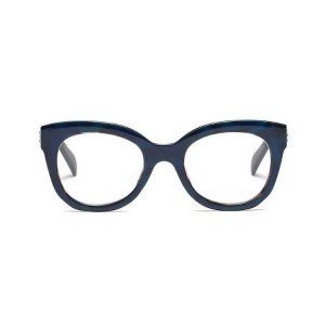 OKULARY ZERÓWKI RETRO GRANATOWE OK130GRAN