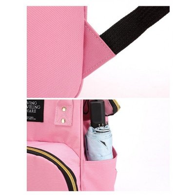 Torba, organizer, plecak dla mamy Czarny PLM10CZ