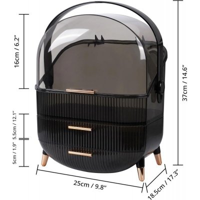 Organizer szkatułka na kosmetyki, biżuterię 37x28,6x18,5cm CB54