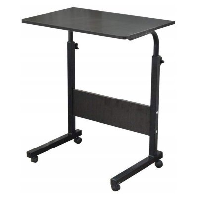 Mobilne biurko stolik pod laptop tablet, regulowane na kółkach STL03WZ3