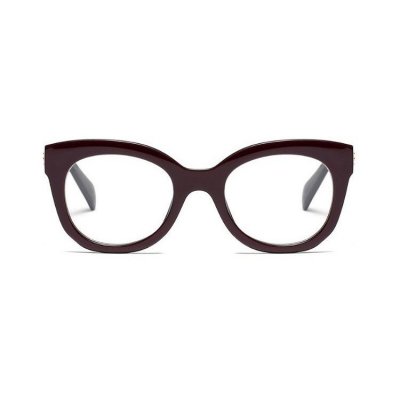 OKULARY &quot;ZERÓWKI&quot; RETRO BRĄZOWE OK130BR