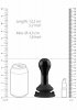 Globy - With Suction Cup and Remote - 10 Speed - Black
