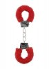 Beginners Handcuffs Furry - Red