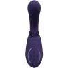 Gen - Rechargeable Triple Action G-Spot Vibrator with Pulse Wave  and Vibrating Bristles - Purple