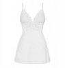 Bielizna-810-BAB-2 babydoll i stringi biała L/XL