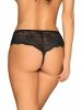 Figi Otwarte Pearlove Czarne XS/S