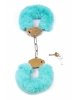 Pluszowe Kajdanki Furry Cuffs Blue