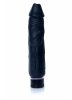 Żylasty Penis Dildo Wibrator 22 cm Real Black