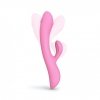 Wibrator z Masażerem Łechtaczki Bunny Pink