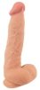 Dildo z ruchomą skórą 24,7cm Nature Skin