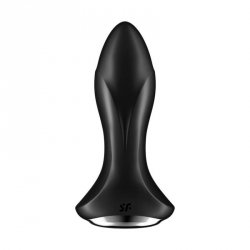 Plug-Vibrator Rotation Plug 1 Connect App (Black)