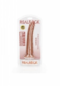 Slim Realistic Dildo with Suction Cup - 8/ 20,5 cm