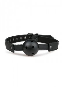 Knebel-Ball Gag With PVC Ball - Black