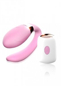 Wibrator dla par masażer łechtaczki pilot USB Różowy 