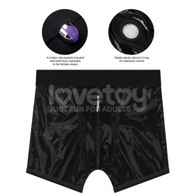 Chic Strap-On shorts (32 - 35 inch waist) Black