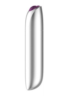 Podręczny Masażer z Potężnymi Wibracjami Silver USB