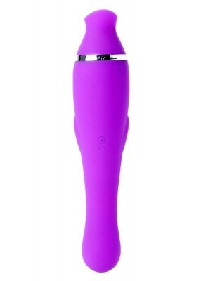 Wibrator-KELLY Purple - 12- vibrating / 8 suction functions USB