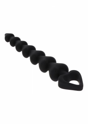 Heart Beads Black
